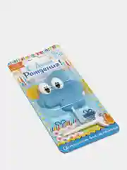 Свеча в торт цифра 4 "С днем рождения, малыш"