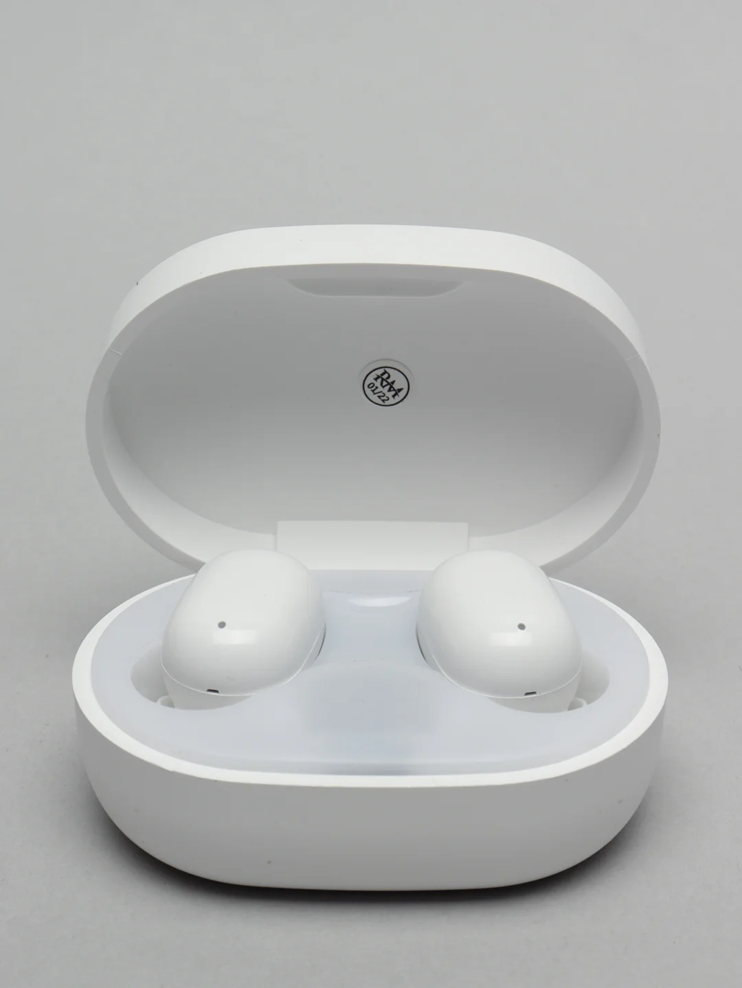 Белый беспроводные наушники,  Bluetooth, сенсорное управление, шумоподавление
