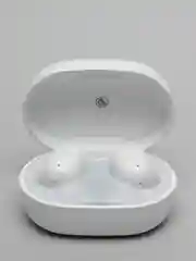 Белый беспроводные наушники,  Bluetooth, сенсорное управление, шумоподавление