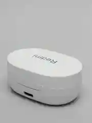 Белый беспроводные наушники,  Bluetooth, сенсорное управление, шумоподавление