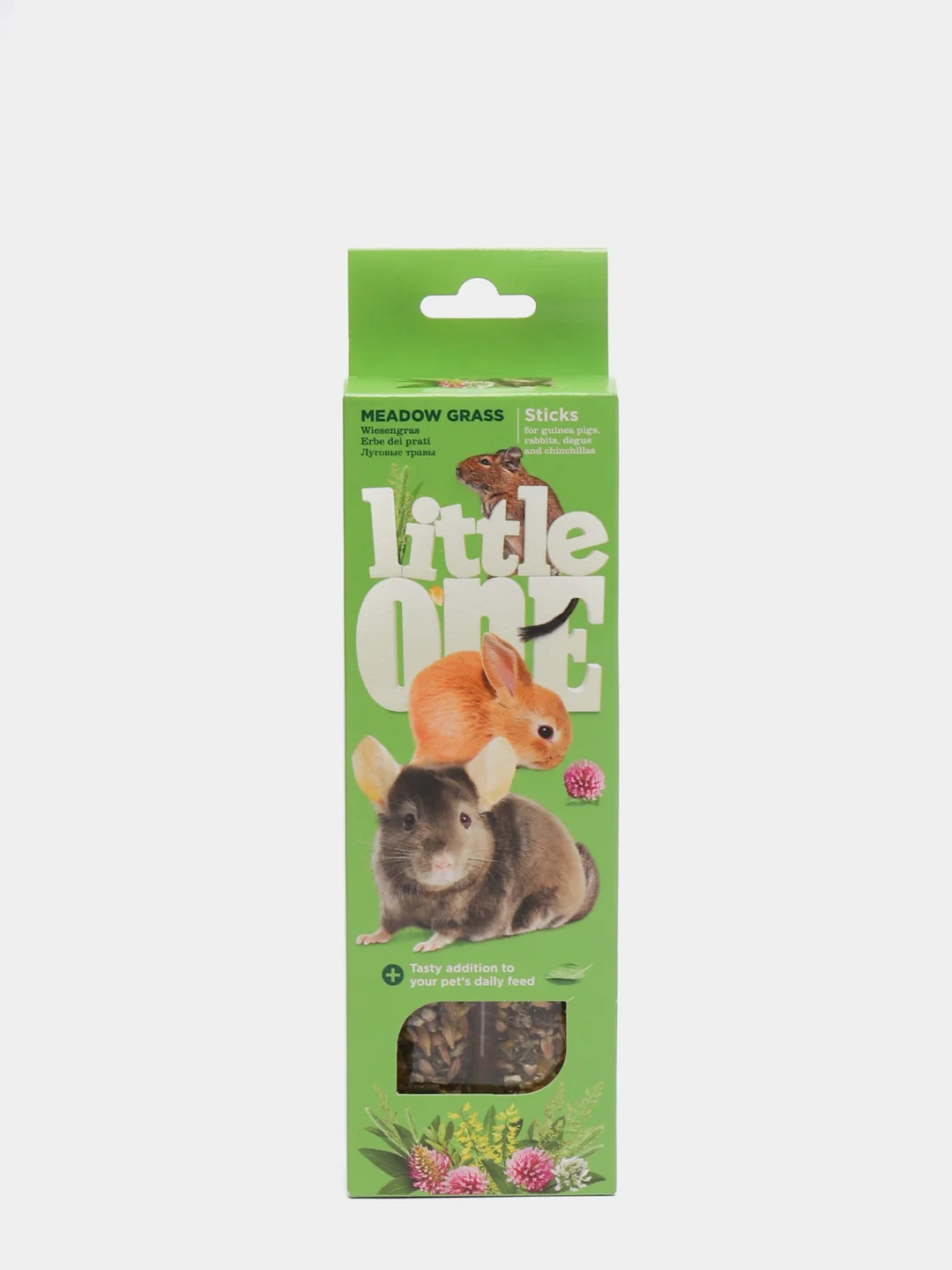 Палочки (лакомство) Little One для морских свинок, кроликов и шиншилл с травами, 55г*2шт