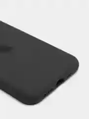Угольный чехол для iPhone 11 Pro 5.8" Silicone Case, закрытый низ с логотипом
