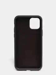 Угольный чехол для iPhone 11 Pro 5.8" Silicone Case, закрытый низ с логотипом