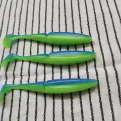 Лайм силиконовая приманка Sawamura Oneup shad 130