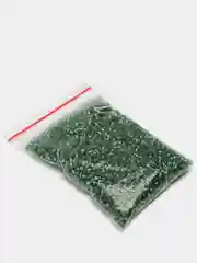 Зеленый бисер мелкий зеленый, 30 г