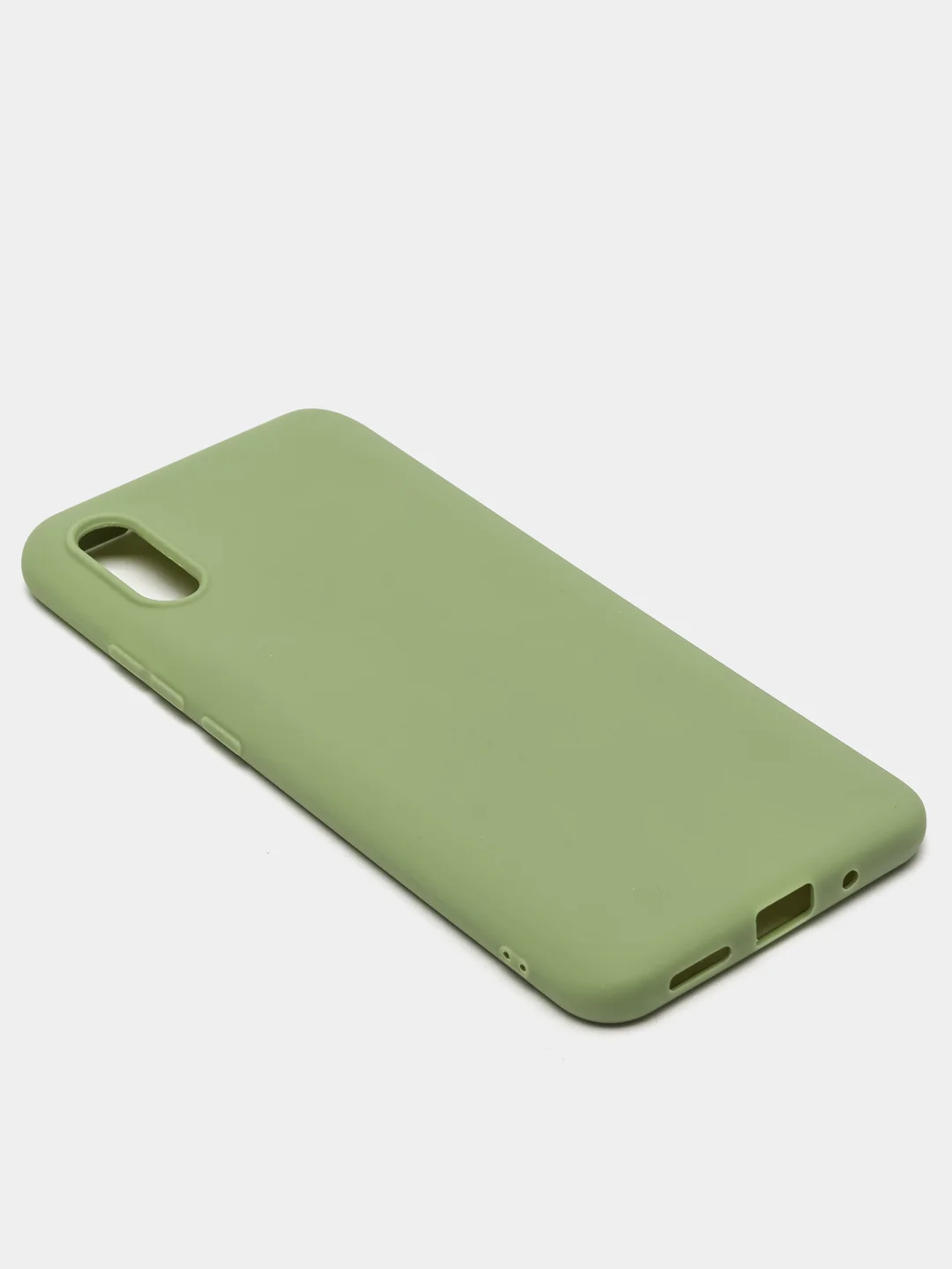 Лесной зеленый силиконовый чехол для Xiaomi Redmi 9A (Сяоми Редми 9А), прозрачный