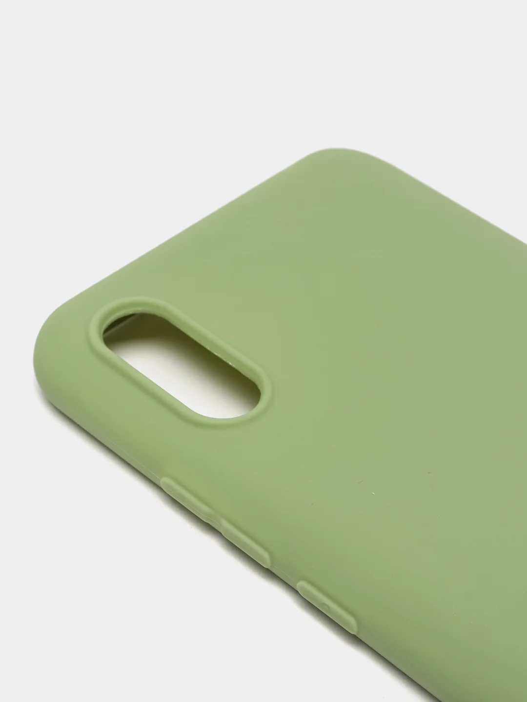 Лесной зеленый силиконовый чехол для Xiaomi Redmi 9A (Сяоми Редми 9А), прозрачный