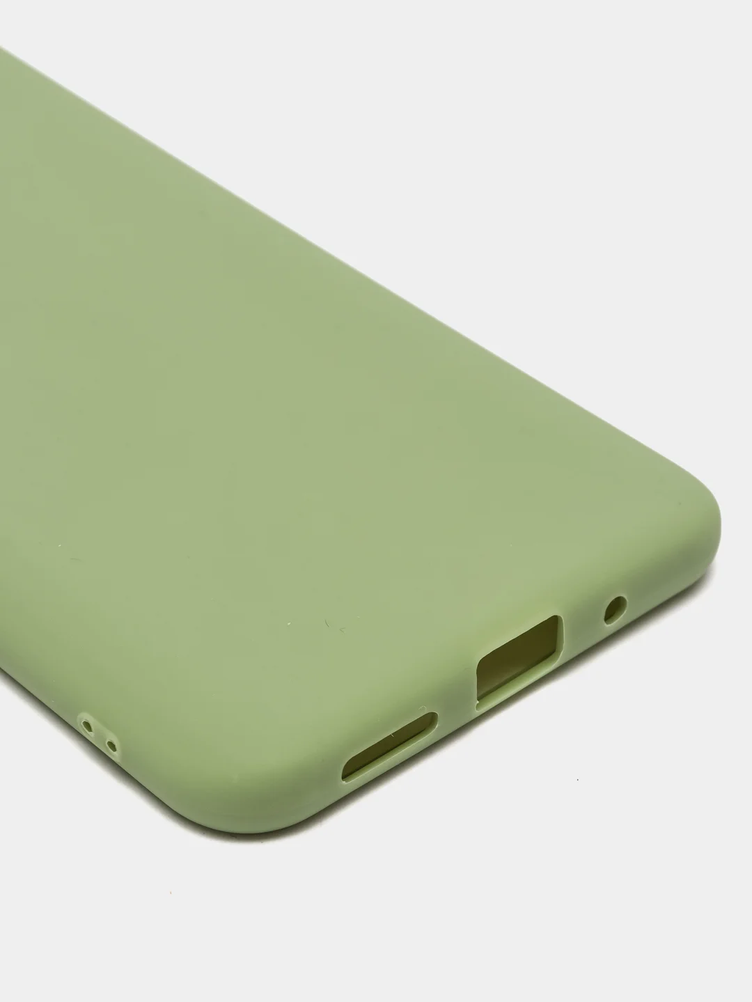 Лесной зеленый силиконовый чехол для Xiaomi Redmi 9A (Сяоми Редми 9А), прозрачный