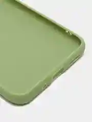 Лесной зеленый силиконовый чехол для Xiaomi Redmi 9A (Сяоми Редми 9А), прозрачный