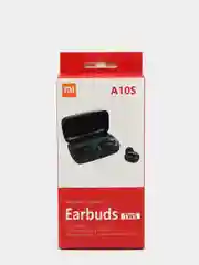 Черный беспроводные наушники EARbuds A10S, c powerbank