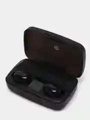 Черный беспроводные наушники EARbuds A10S, c powerbank