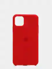 Красный чехол силиконовый для iPhone 11, 11 Pro, 11 Pro Max с логотипом