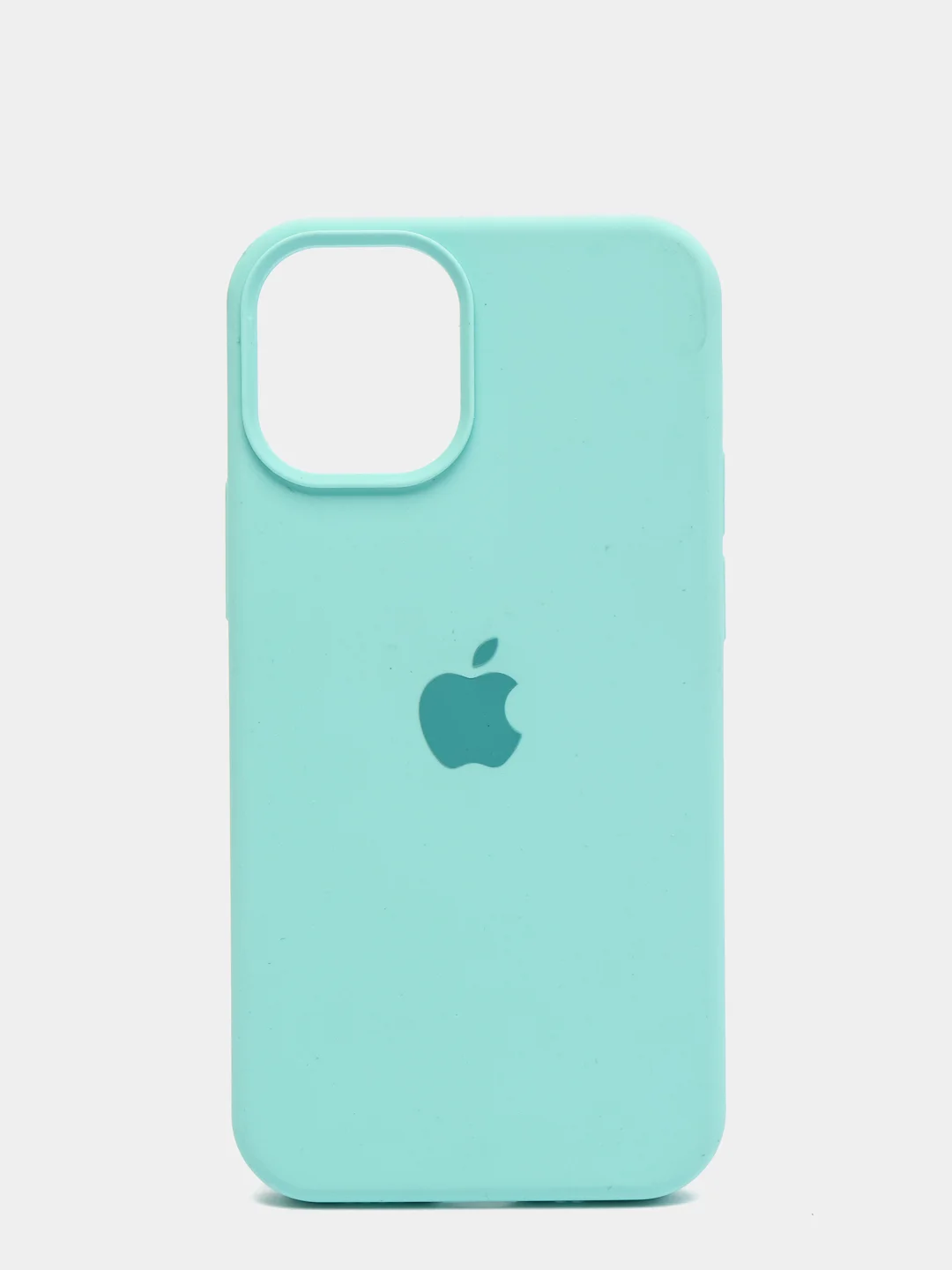 Мятный чехол силиконовый для iPhone 12 / 12 Pro, 12 mini, 12 Pro max, с логотипом