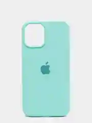 Мятный чехол силиконовый для iPhone 12 / 12 Pro, 12 mini, 12 Pro max, с логотипом