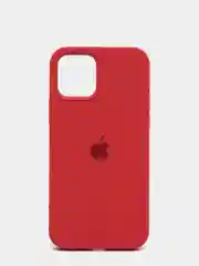 Багровый чехол силиконовый для iPhone 12 / 12 Pro, 12 mini, 12 Pro max, с логотипом