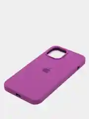 Фиолетовый чехол силиконовый для iPhone 12 / 12 Pro, 12 mini, 12 Pro max, с логотипом