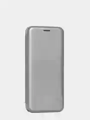 Серебряный чехол-книжка Honor 9S / Huawei Y5p, Хонор 9С / Хуавей У5п