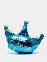 Синий grr/фольгированный воздушный шар корона "Happy Birthday Princess"/"Happy Birthday Prince""