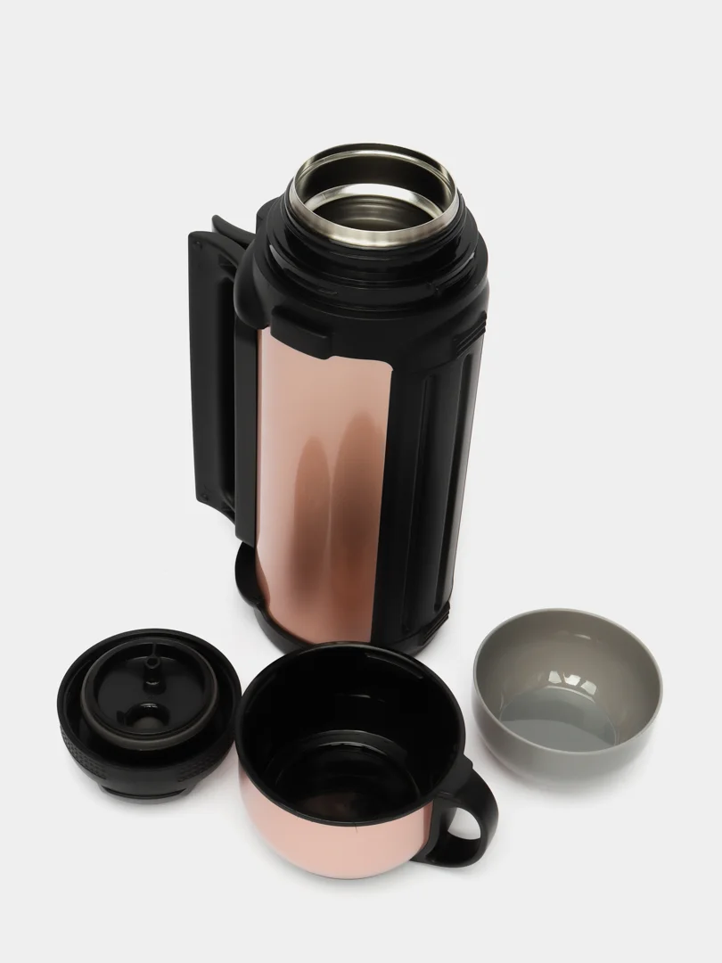 Розовый термос "LocknLock" Hot&Cool, 1.5 л., 3 цвета