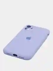 Лавандовый чехол Silicone Case iPhone 11 с защитой камеры с бархатной подкладкой