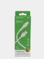 Белый кабель для зарядки USB - Type-C /  USB - Lightning(Apple Iphone)/ Micro, Borofone BX51