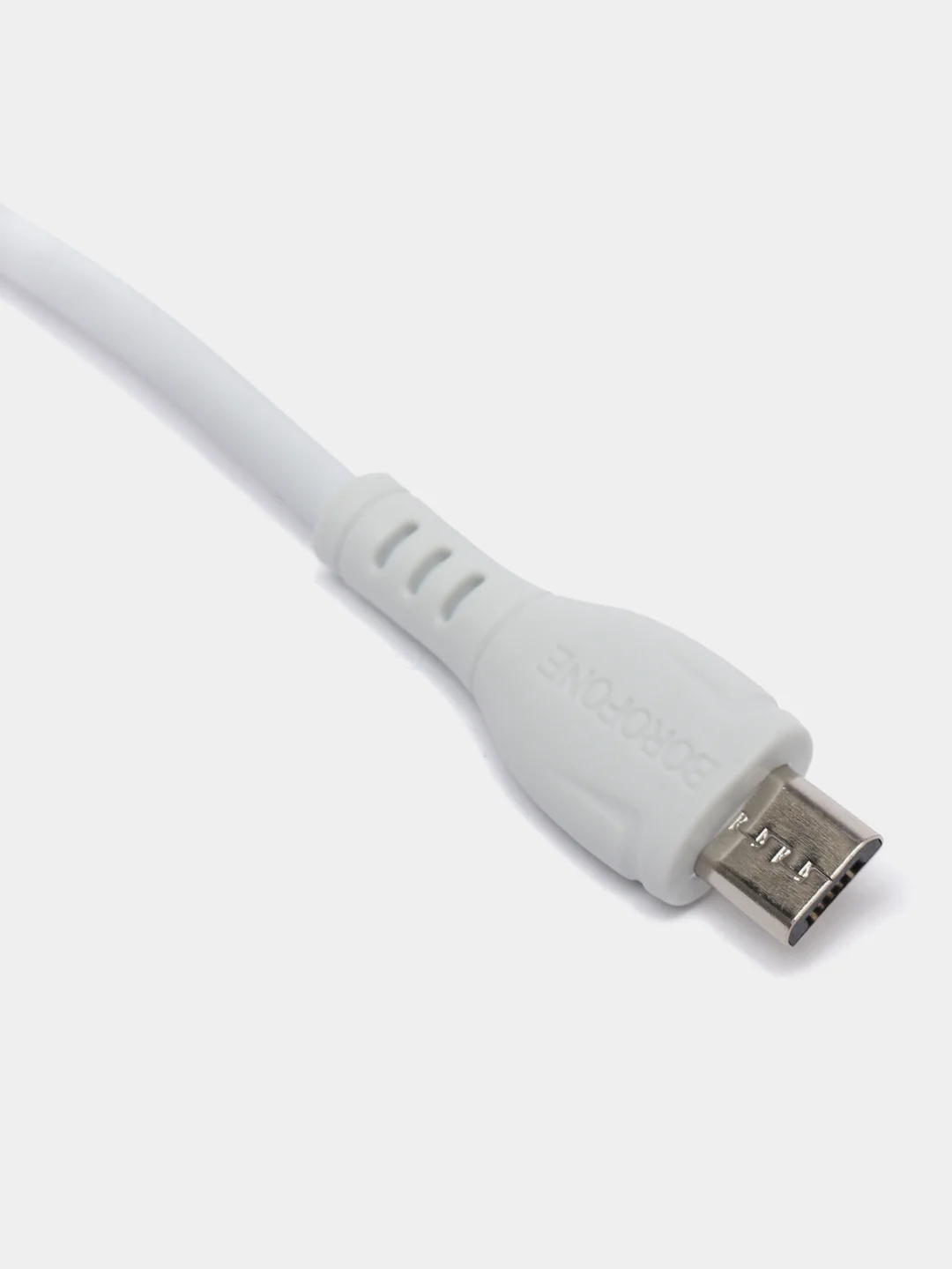 Белый кабель для зарядки USB - Type-C / USB - Lightning(Apple Iphone)/ Micro, Borofone BX51