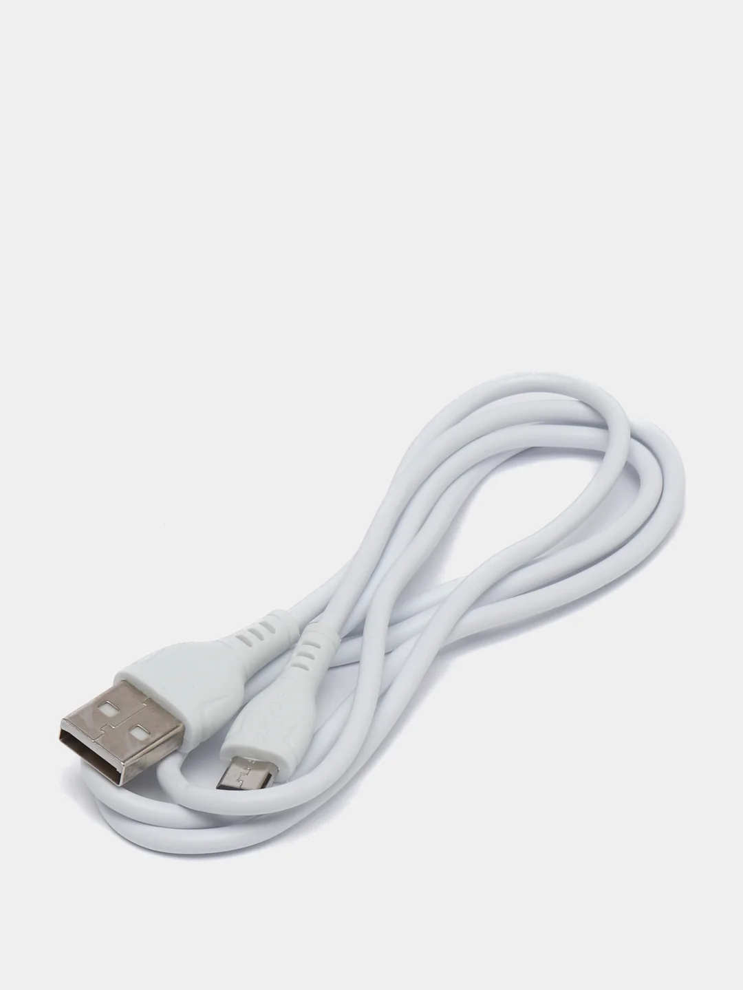 Белый кабель для зарядки USB - Type-C / USB - Lightning(Apple Iphone)/ Micro, Borofone BX51