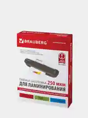 Пленки-заготовки для ламинирования Brauberg А4, 100 штук, 250 мкм, 530897