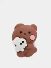 Коричневый фигурки-кабошоны для рукоделия