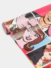 Конфетный бумага глянцевая подарочная новогодняя "Pop-art"