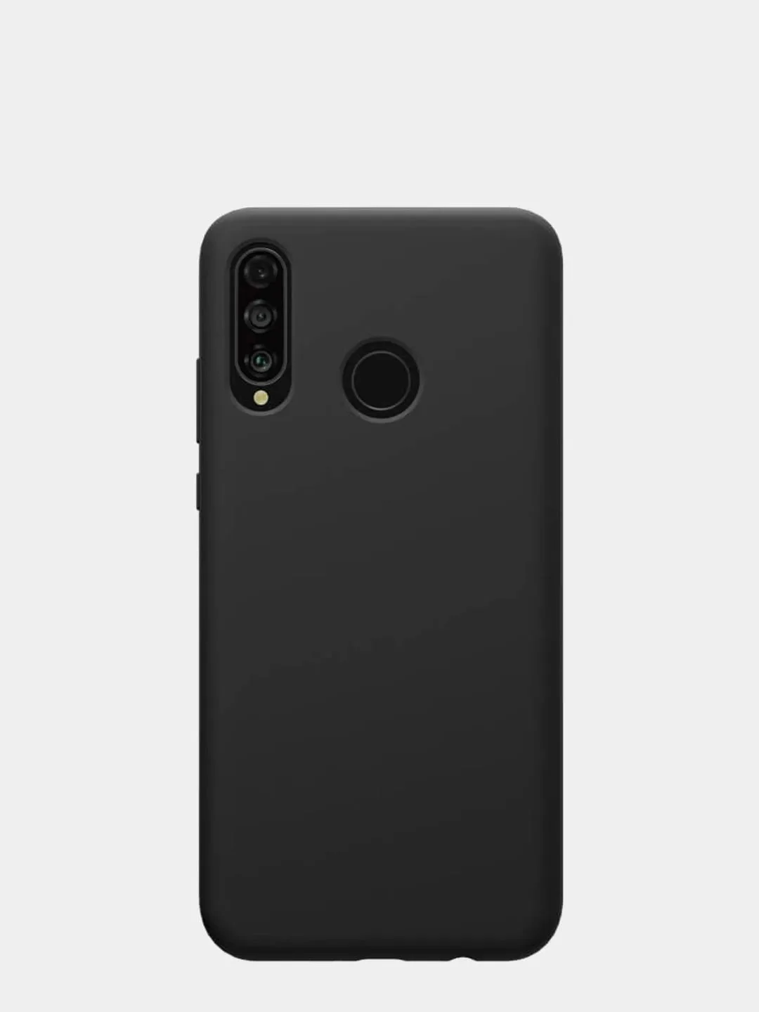 Чехол Honor 20 Lite, 20s, Huawei P30 lite, Хонор 20с, Хуавей П30 Лайт черный силиконовый