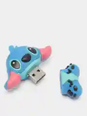 Голубой usb флешка Стич, 16Гб