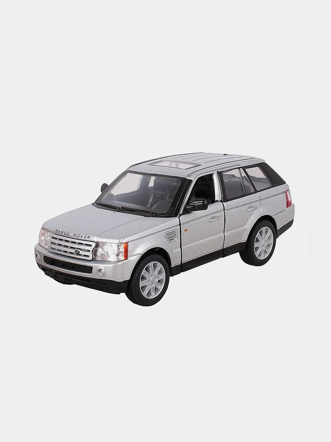 Серый металлик машинка металлическая инерционная/Range Rover KT5312D 1:38 /Kinsmart/