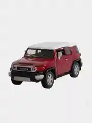Бордовый машинка металлическая инерционная/Toyota FJ Criuse KT5343D 1:36 /Kinsmart/