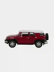 Бордовый машинка металлическая инерционная/Toyota FJ Criuse KT5343D 1:36 /Kinsmart/
