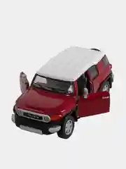 Бордовый машинка металлическая инерционная/Toyota FJ Criuse KT5343D 1:36 /Kinsmart/