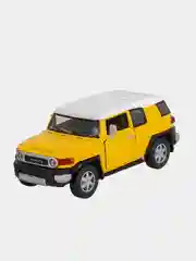 Желтый машинка металлическая инерционная/Toyota FJ Criuse KT5343D 1:36 /Kinsmart/