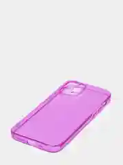 Пурпурный яркий силиконовый чехол iPhone XR, 11, 12 Mini, 12 Pro, 12 Pro Max