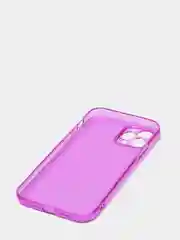 Пурпурный яркий силиконовый чехол iPhone XR, 11, 12 Mini, 12 Pro, 12 Pro Max