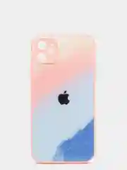 Конфетный чехол для iPhone (Айфон) 13 со стеклянной панелью