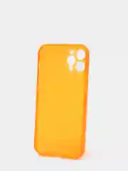 Оранжевый яркий силиконовый чехол iPhone XR, 11, 12 Mini, 12 Pro, 12 Pro Max