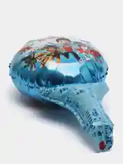 Лазурный фольгированный шар