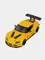 Желтый машинка металлическая инерционная/Toyota GR Supra Racing Concept  KT5421D/Kinsmart/