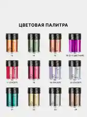 Глиттер для лица и тела, блестки для глаз, алмазные тени для век