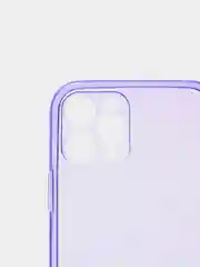 Лавандовый яркий силиконовый чехол iPhone XR, 11, 12 Mini, 12 Pro, 12 Pro Max