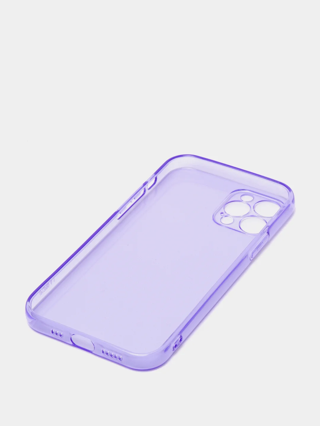 Лавандовый яркий силиконовый чехол iPhone XR, 11, 12 Mini, 12 Pro, 12 Pro Max