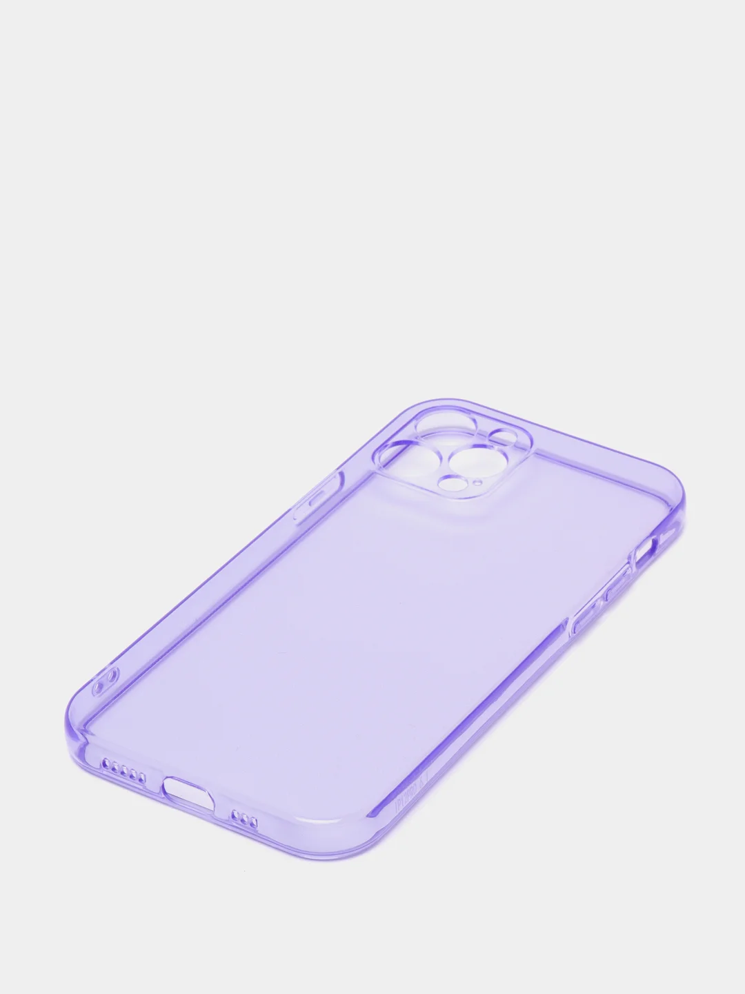 Лавандовый яркий силиконовый чехол iPhone XR, 11, 12 Mini, 12 Pro, 12 Pro Max