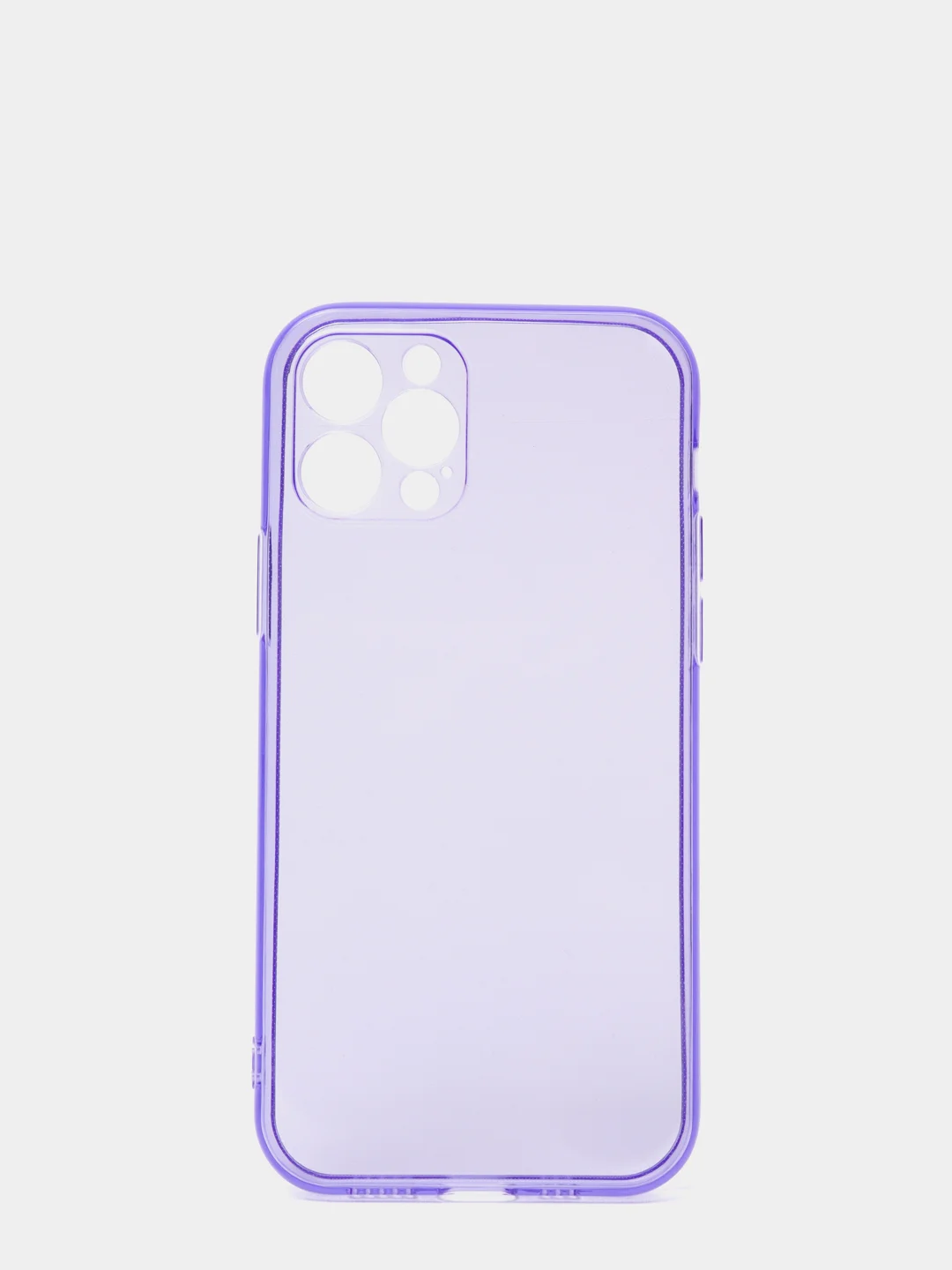 Лавандовый яркий силиконовый чехол iPhone XR, 11, 12 Mini, 12 Pro, 12 Pro Max