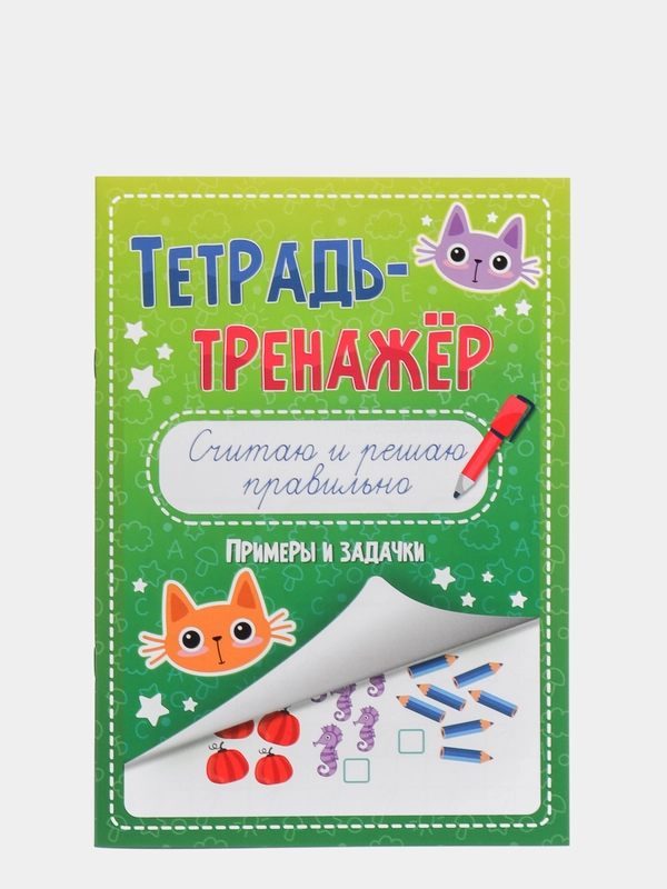 Тетрадь-тренажёр "Считаю и решаю правильно", Проф-Пресс