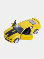Желтый машинка металлическая инерционная/2014 Chevrolet Camaro KT5383DF 1:38 /Kinsmart/